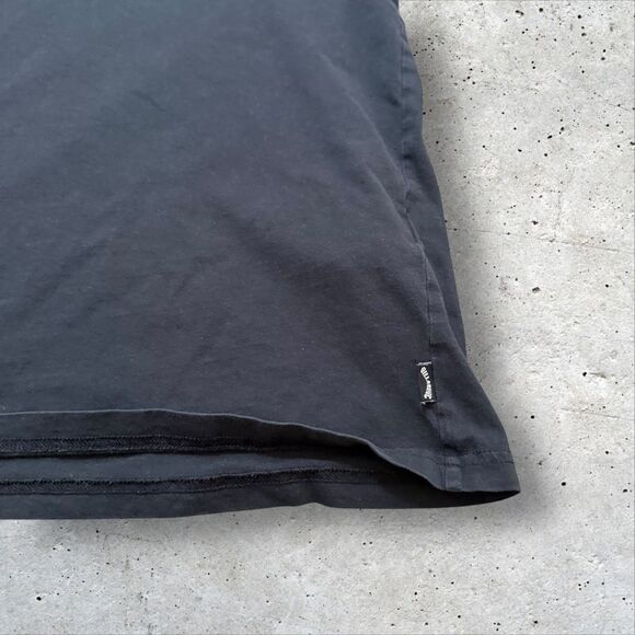 Billabong Organic Cotton Black Graphic T-Shirt Men’s L A/Div Range Logo Back - Picture 6 of 10